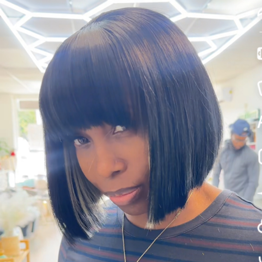 Sew In Bob at Terika’s Beauty & Spa in Bloomfield, NJ