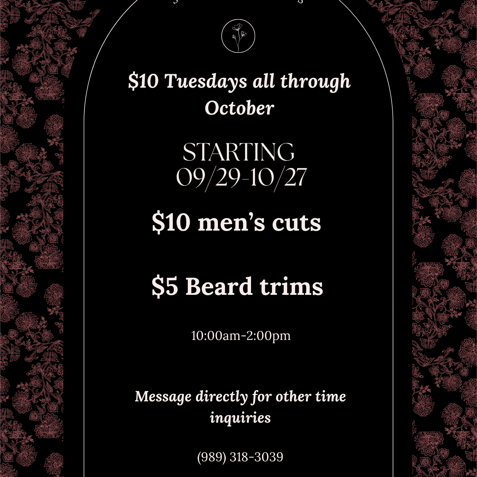 $10 Mens cut Tuesdays! at Strands & Hands- Hair By Becca in BAY CITY, MI