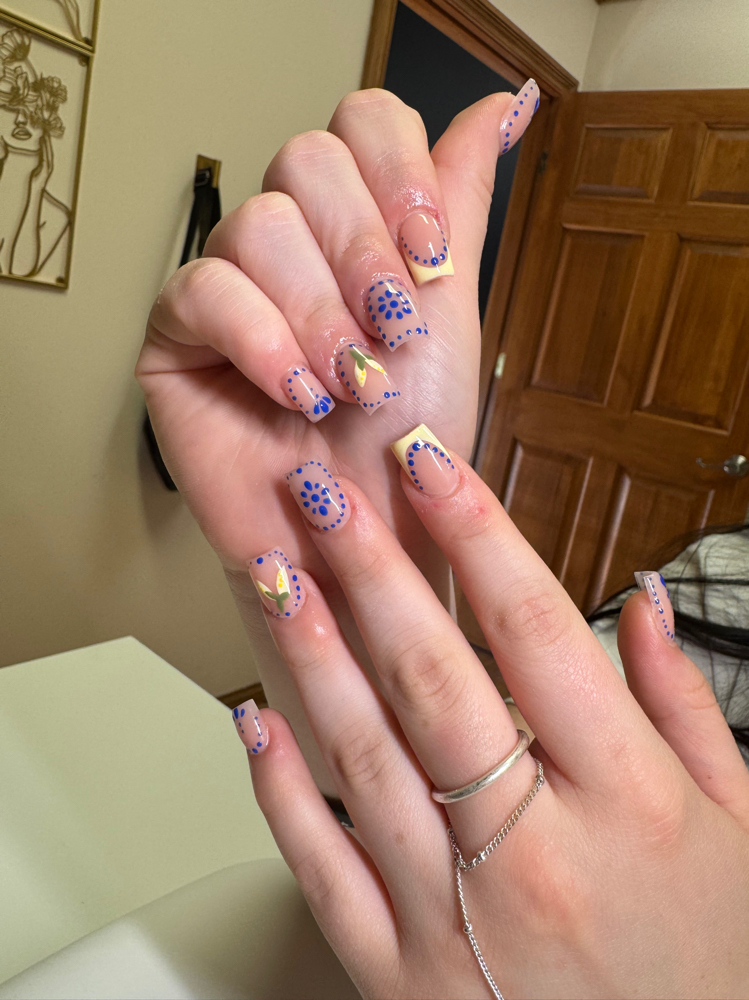 Short Acrylic Full Set