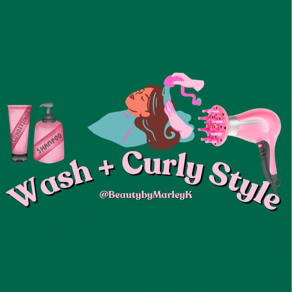 Wash + Curly Style at BeautybyMarleyK in Bangor, ME