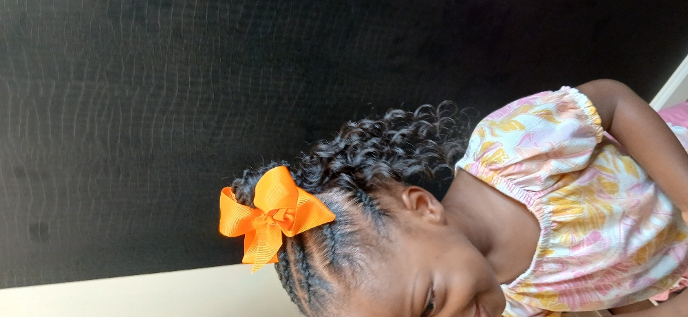 Kid Braids Ages 1-3(Weave Added) at Traces of Me LLC in Shawnee, KS