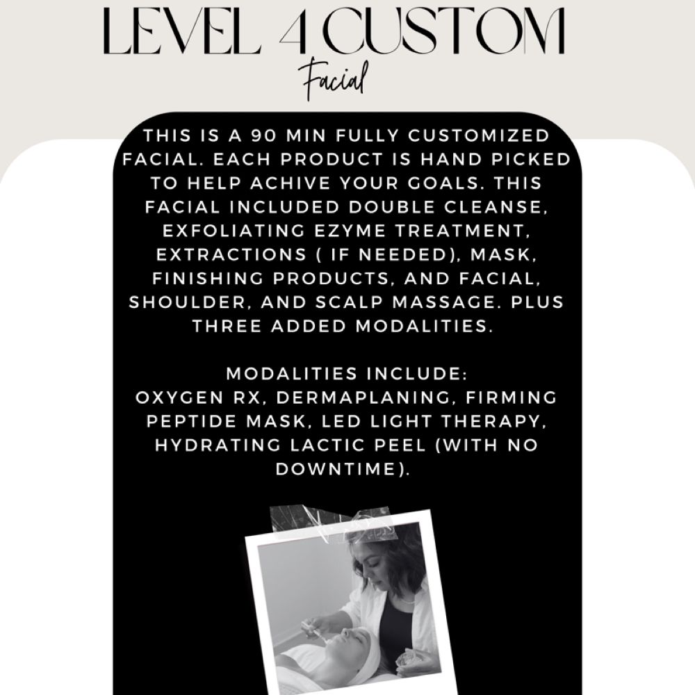 LEVEL 4 CUSTOM FACIAL at Aesthetics By Abigail Hernandez in Mustang, OK