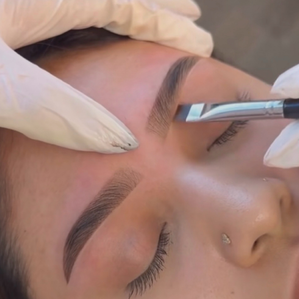 Brow Lamination (with Tint) at Serenity Lash Lounge in Houston, TX