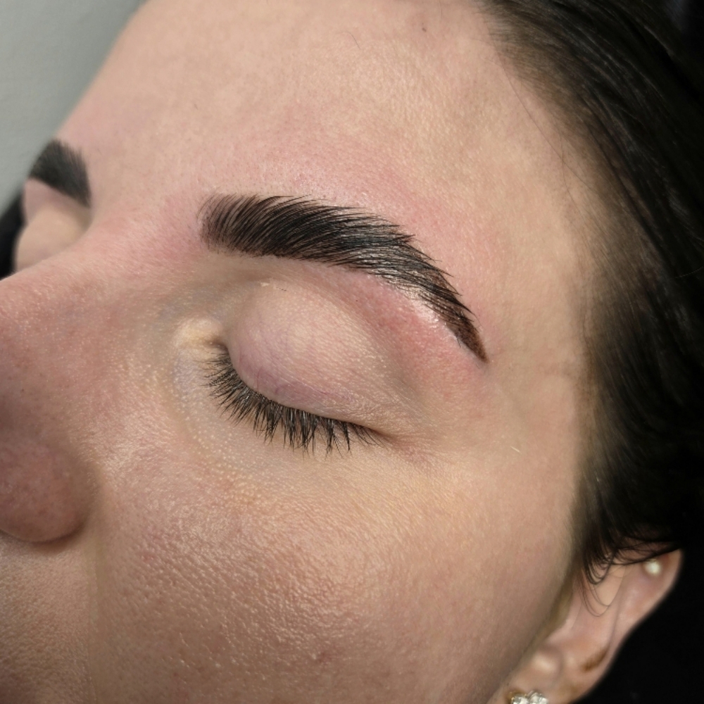 Eyebrow Lamination, Tint & Wax at Emerald & Olive Salon in New Holland, OH