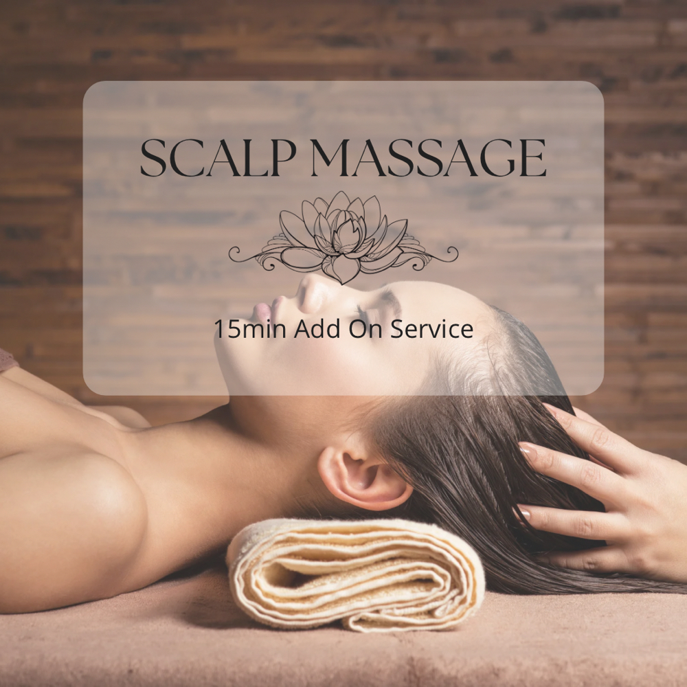 Scalp Massage 15min Add On