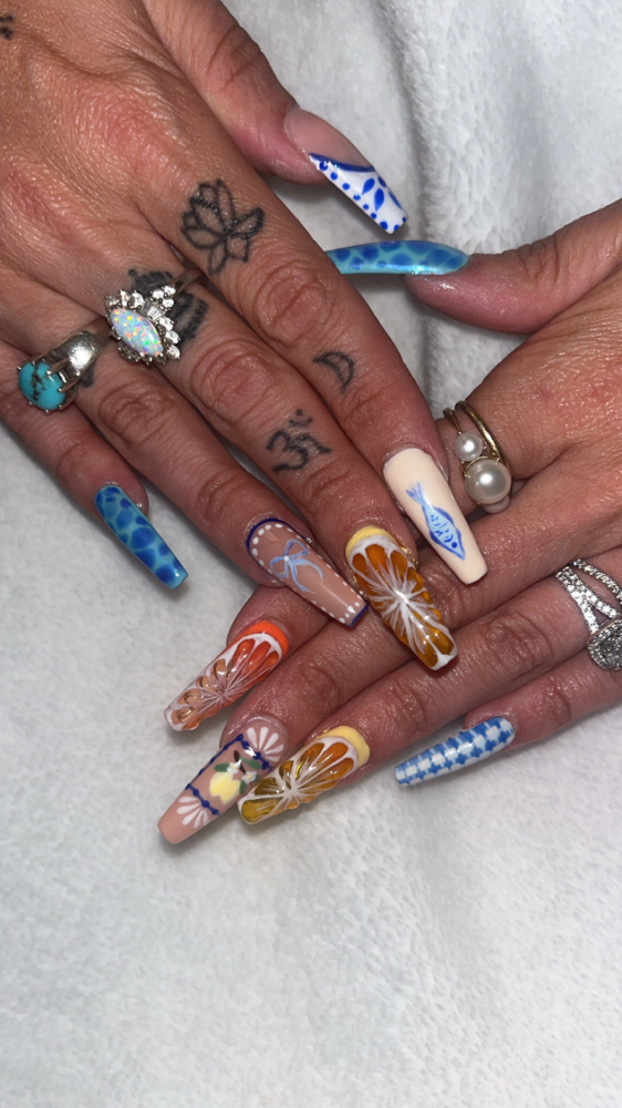 Seasonal Nail Art Collection at Heavenly Hair & Nail Spalon in Wingina, VA
