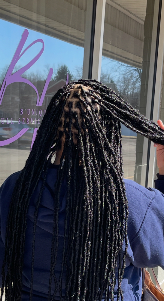 Small Soft Locs at TheHairAllure in Indianapolis, IN