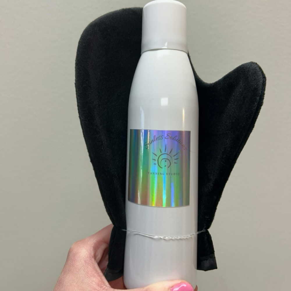 Spray Tan In a Can at Sunless Solutions golden glow in Chisago City, MN