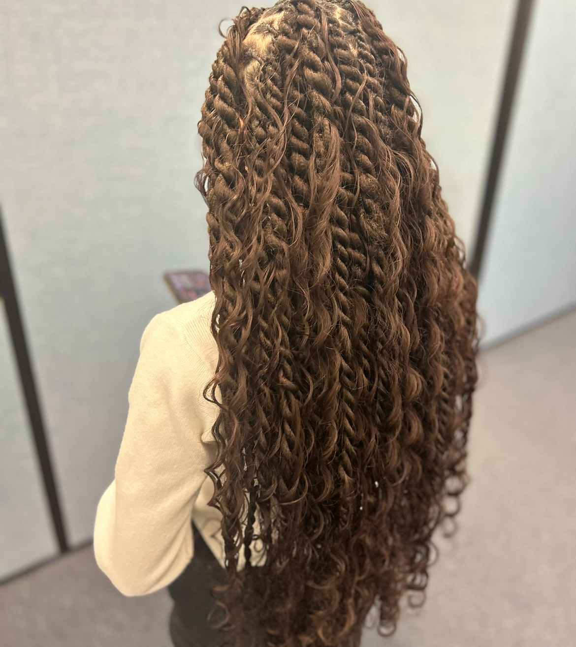 Braids Over Locs
