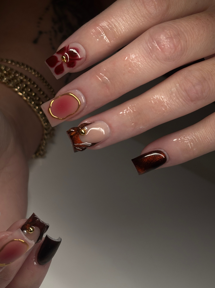 Nail Art Per Nail at Kitty Klaw’d By Justina in Wilbraham, MA