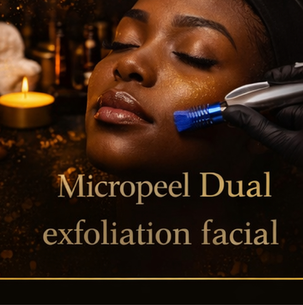 Micropeel Dual exfoliation facial at The Golden Aura Esthetics & Wellness LLC in Waldorf, MD