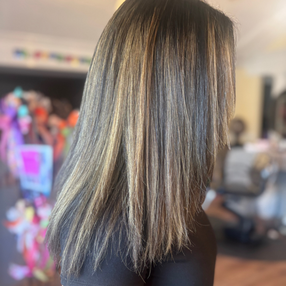 Textured Hair Blowout at Vault Luxe Artistry Co. in Burlington, NC