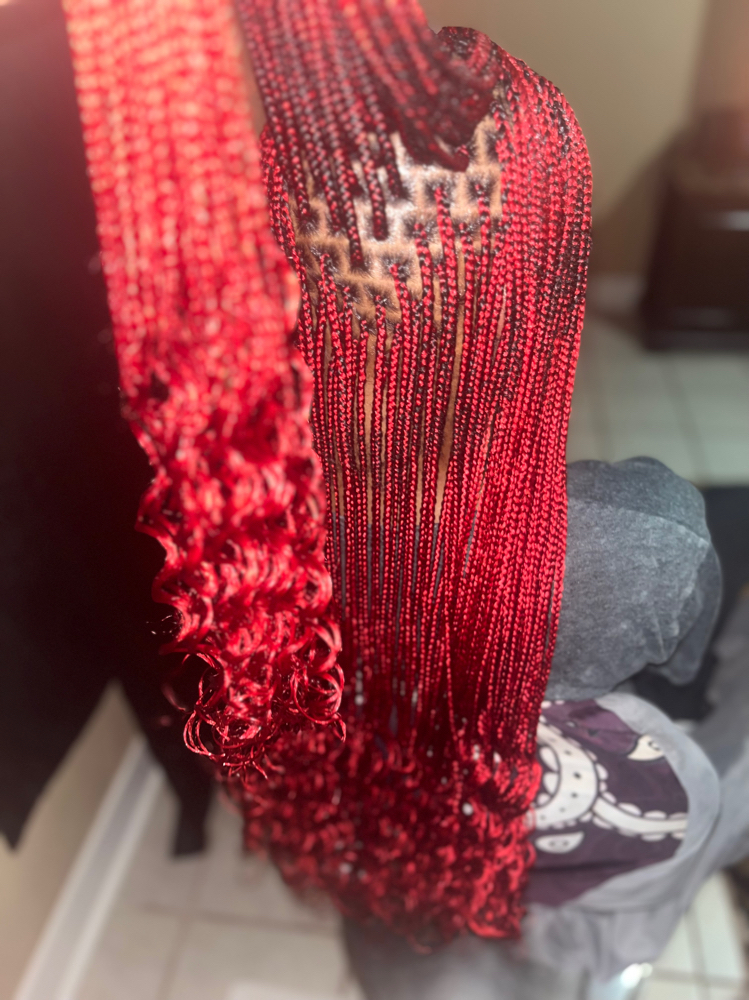 Boxbraids/knotless-Xsmall Extended at Monaye’s in Lubbock, TX