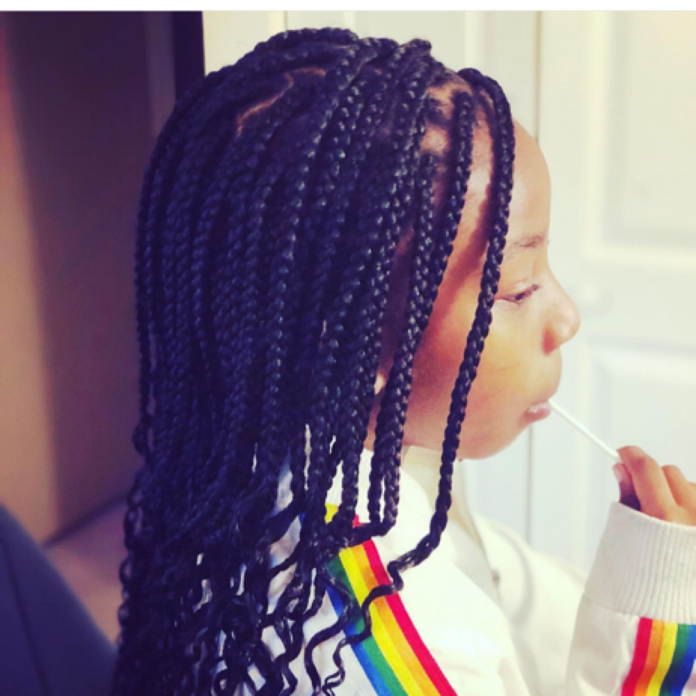 Kid Box Braids at Undergroundbeauty in Joliet, IL