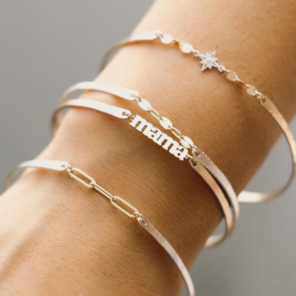 Faithful Lynx Bangle Collection at Faithful Lynx Permanent Jewelry