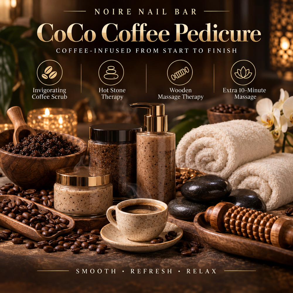CoCo Pedicure at Noire Nail Bar in Atlanta, GA