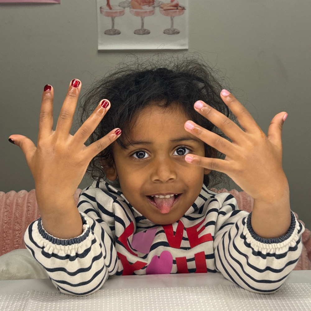 Kids Manicure at Nailed By Lili in Tulsa, OK