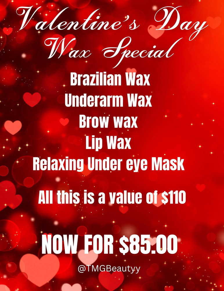 Valentines Day Wax Special