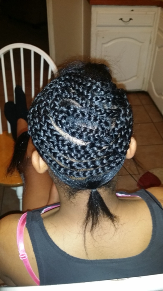 Braid down