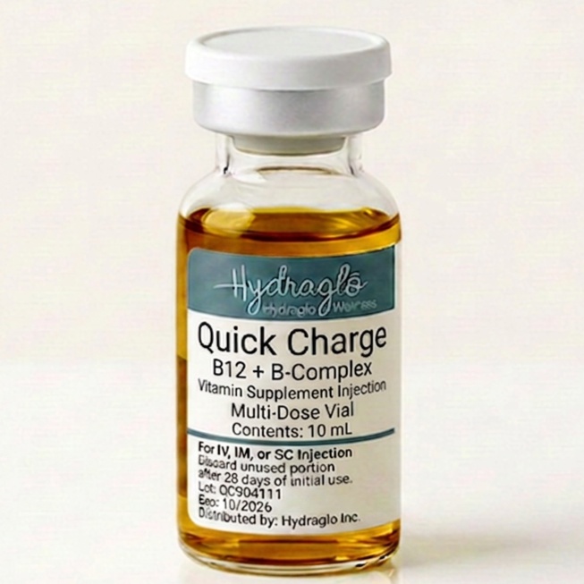 Quick Charge Shot (B12 + B-Complex) at Hydraglo in Sugar Hill, GA