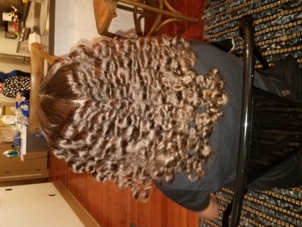 Flattwist/Braid Out