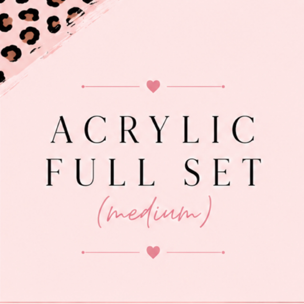 Acrylic Full Set (Medium) at Polishedbylyss in Westminster, MD