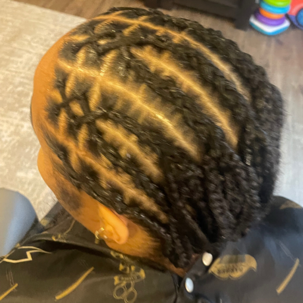 Fulani / Crochet Braid Down at Red Rose Styles LLC. in Moore, OK