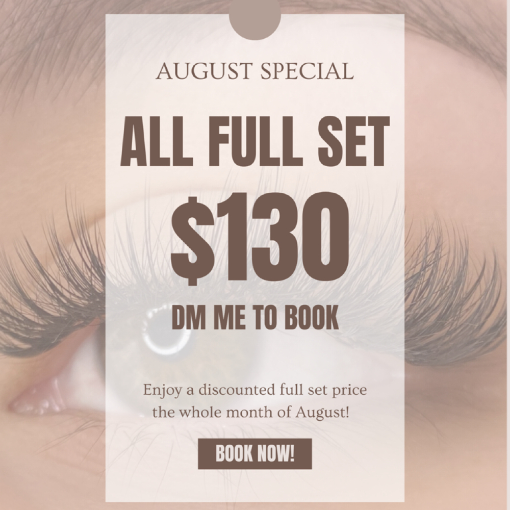 AUGUST SPECIAL at Fleekmata in Vacaville, CA
