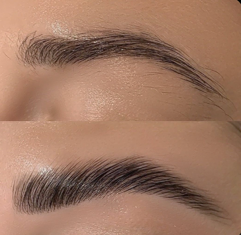 Brow Lamination at Serene Studios in Sigel, IL