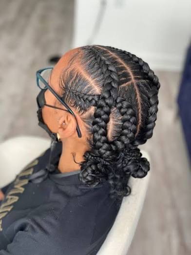 Feed in Braids at Creative Styles by Ty in Kingsland, GA