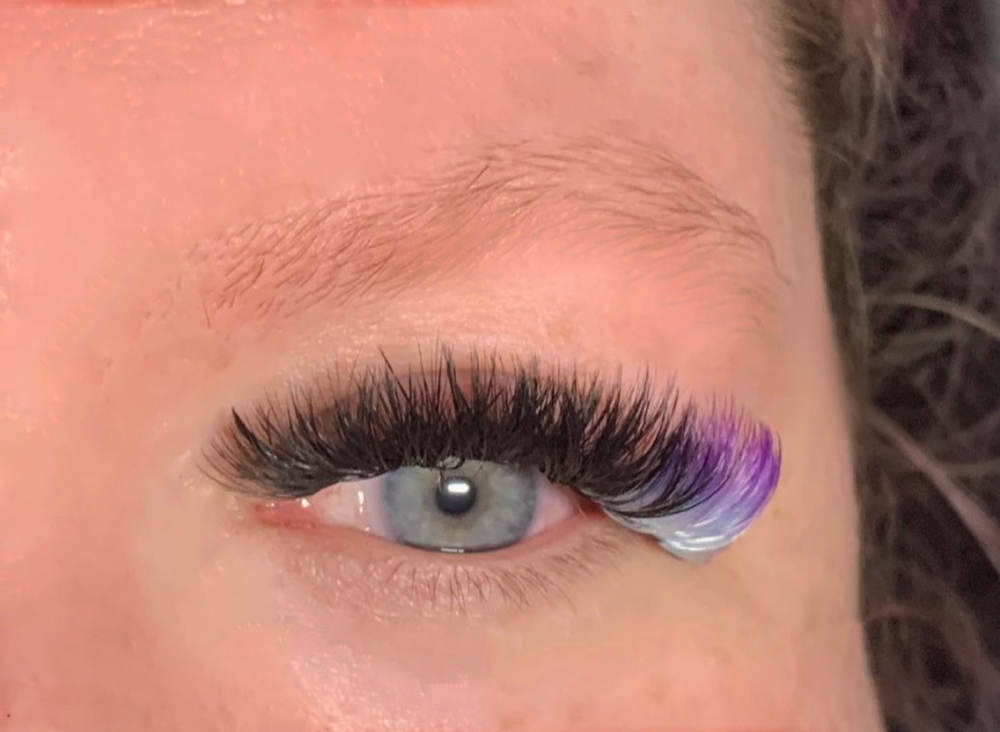 Color at Raw Lash Extensions in Ambridge, PA