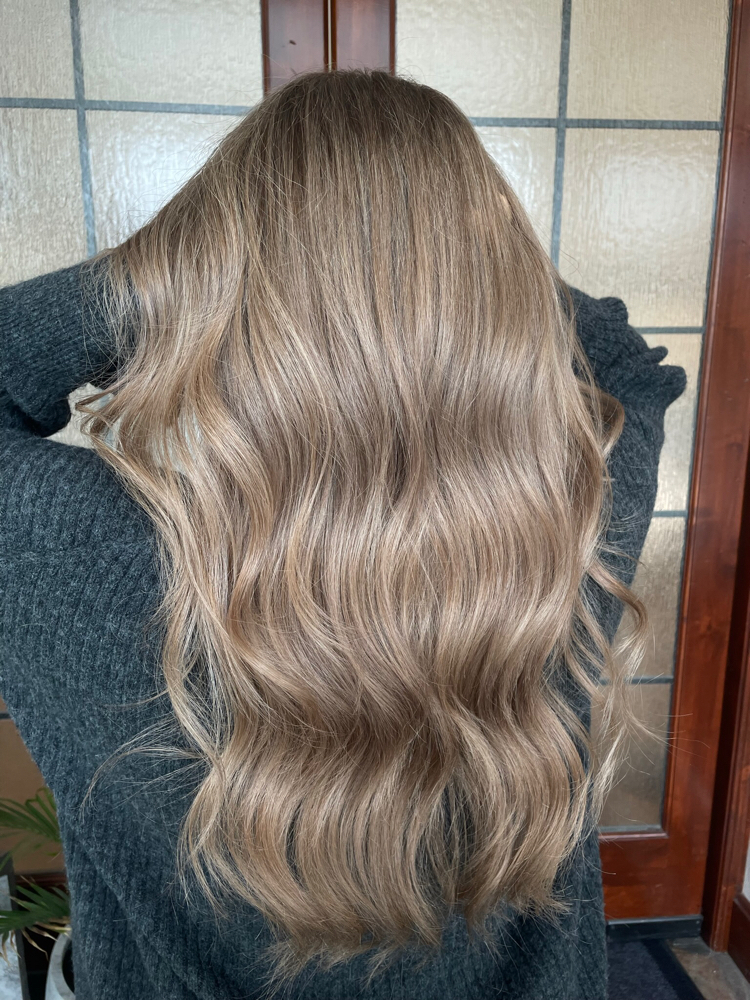 Root Touch Up & Haircut