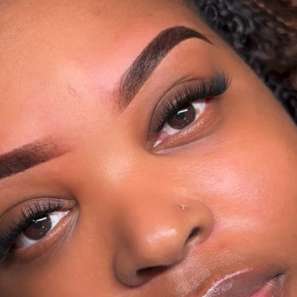 Q2💕Brow Stain + Cluster Lashes 🤍 at ChristieDionne Brow Artistry in Dallas, TX