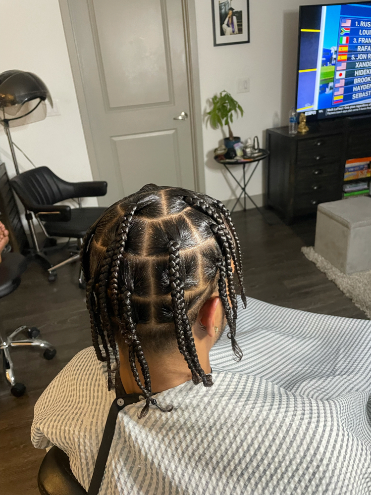 Medium Plaits (No Hair Added)