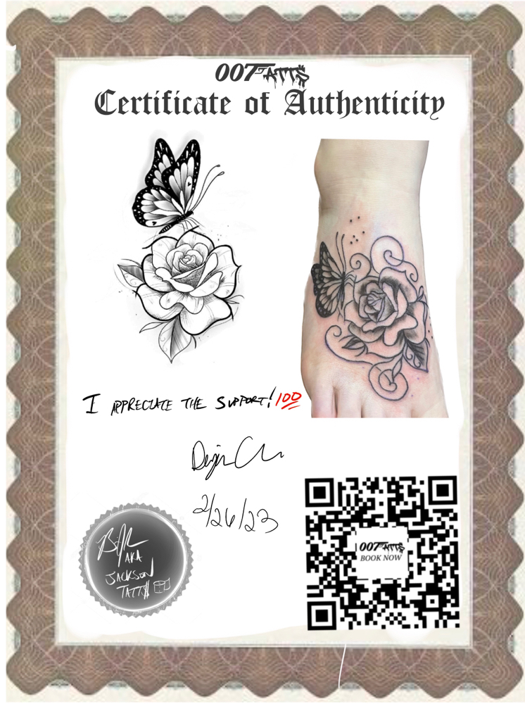 Foot Tatts