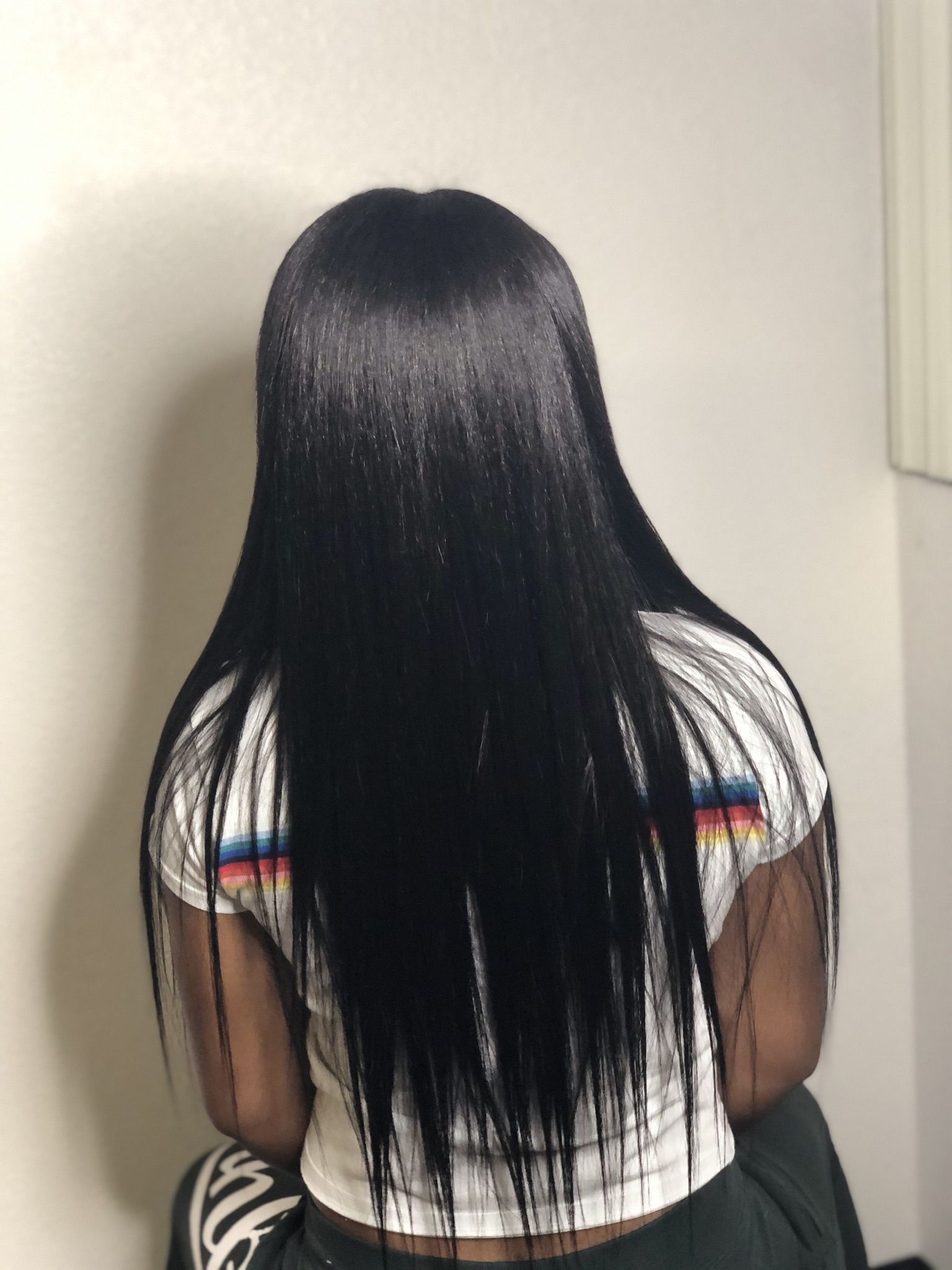 Classic Sew-In Weave With Leave Out