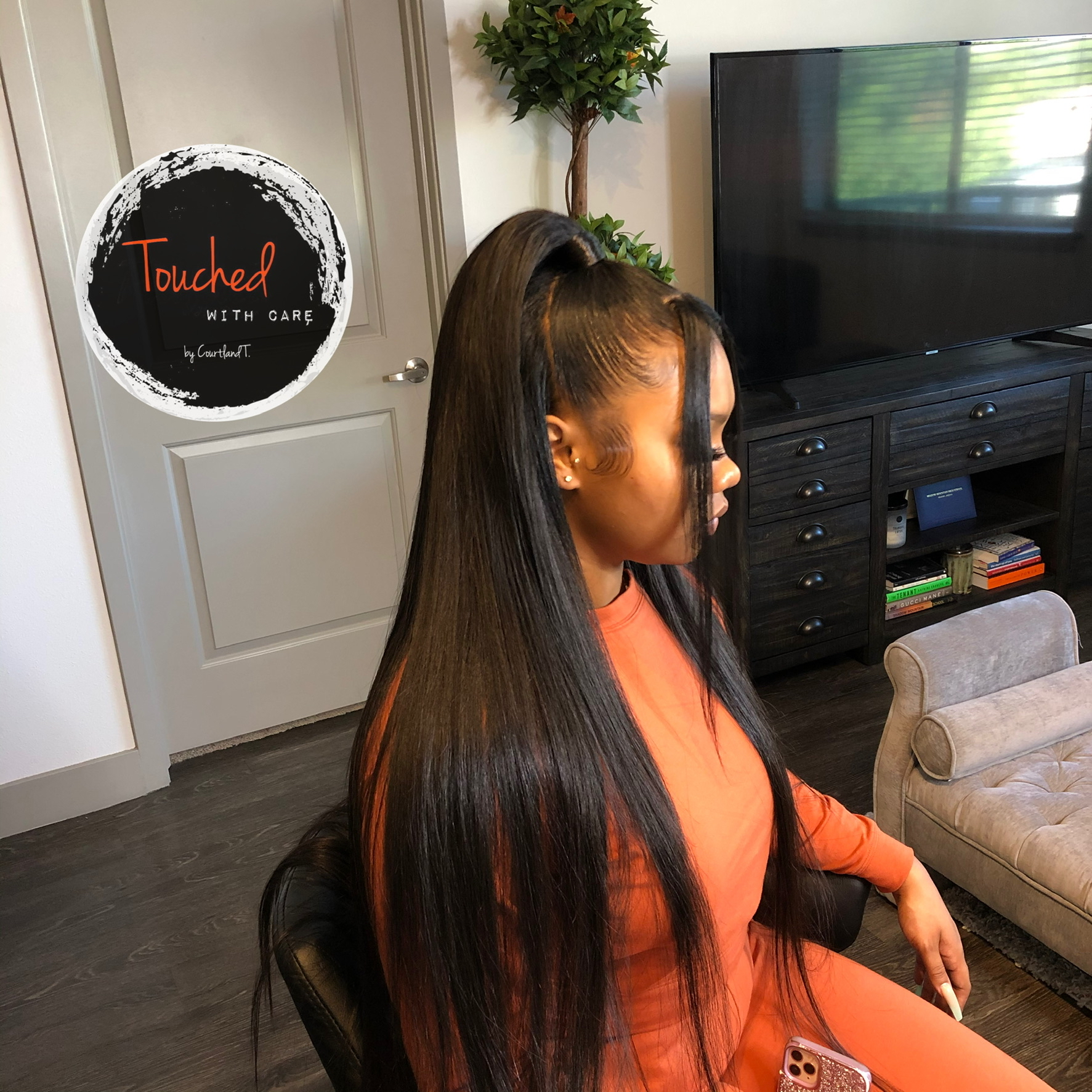 Half Up Half Down Sew-In