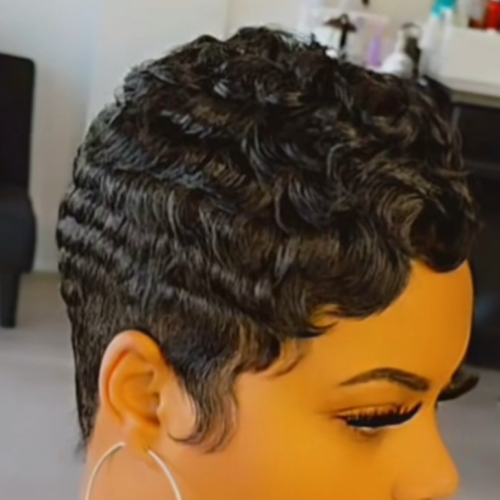 Pixie Cut at Honeycomb & The Bee Haircuts For Kids in Montgomery, AL