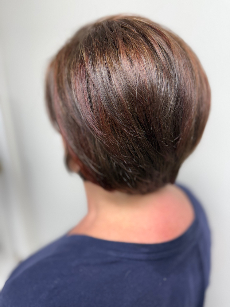 Gray Root Retouching at LuLu’s Beauty Room in Kernersville, NC