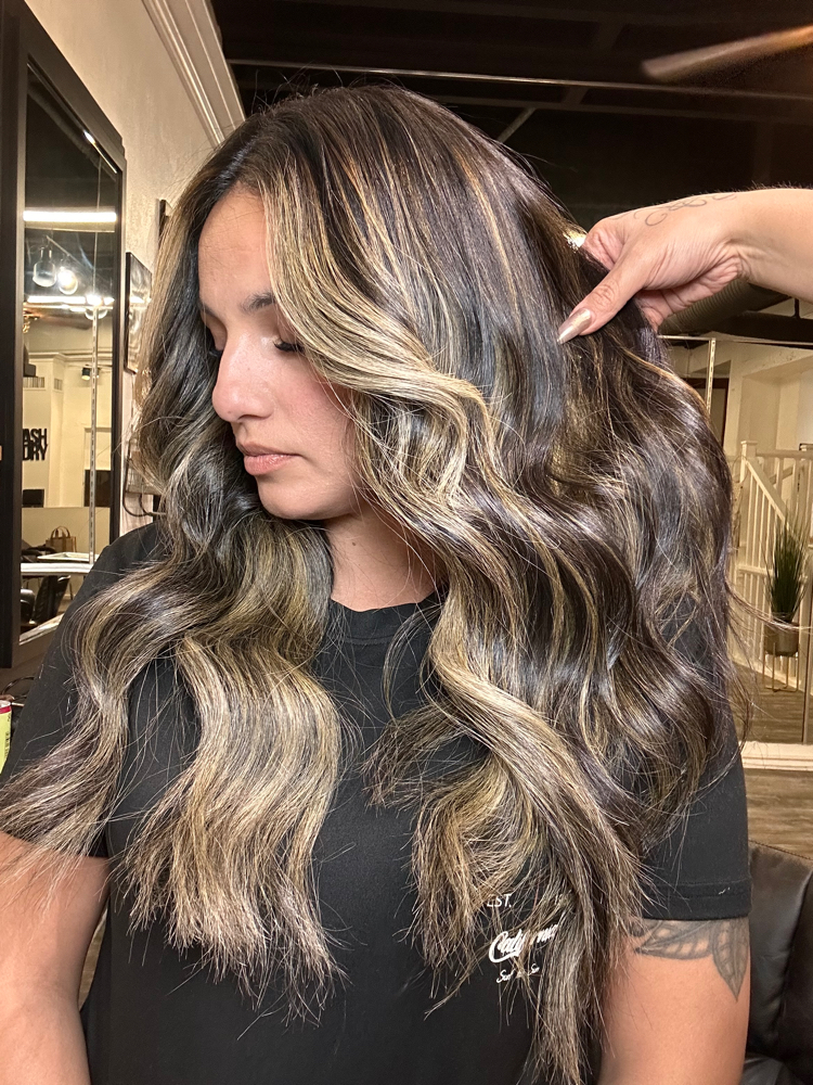 Full Head Balyage at Haiir By Samm in Bakersfield, CA