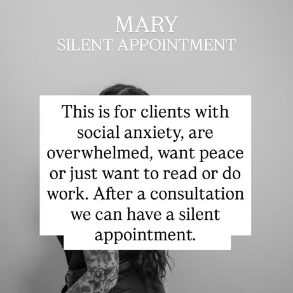 Silent Appointment Add-on at Haven Beauty Lounge in Eugene, OR