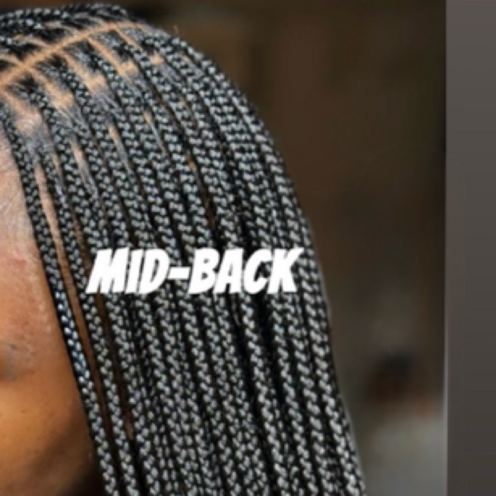 Small Knotless ( Mid-back) at Fa2 Hair Salon in Vienna, VA