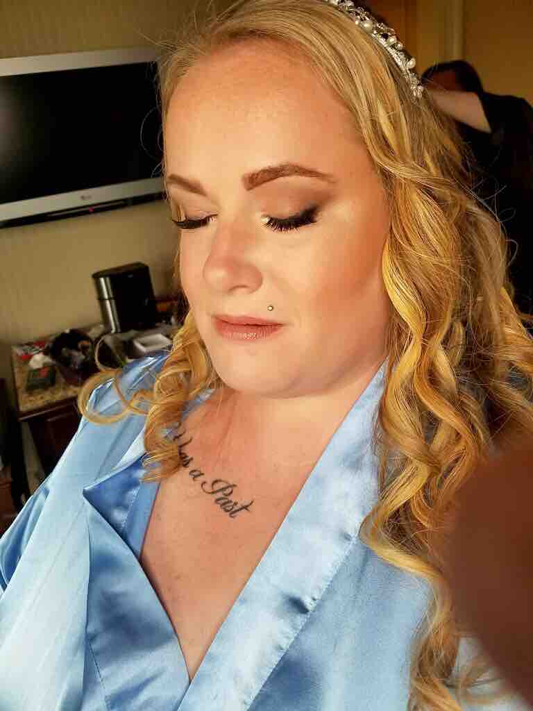 Bridal Makeup Application at Enchanted Hair Salon On The Go in East Hanover, NJ