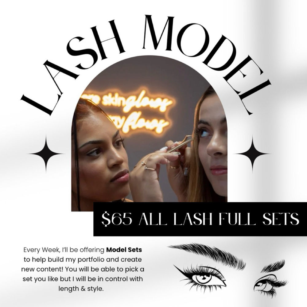 Lash Model at Enchanted Beauty Aesthetics in Highland, IN