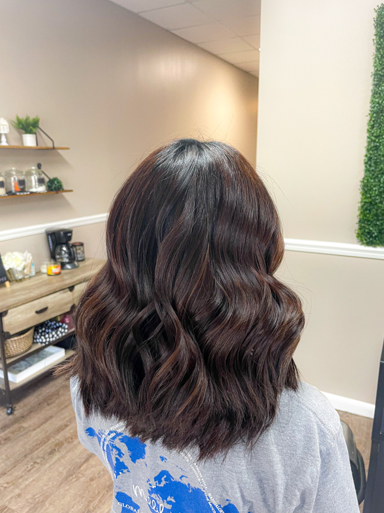 reverse balayage
