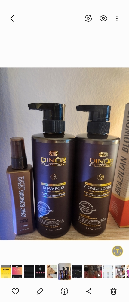 Dinor Professional Shampoo & Condit