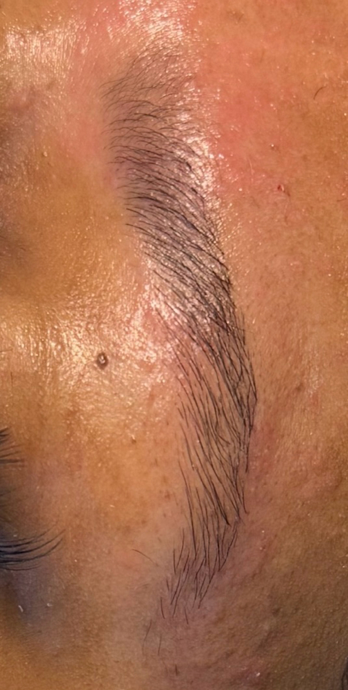 Dermaplaned Brows