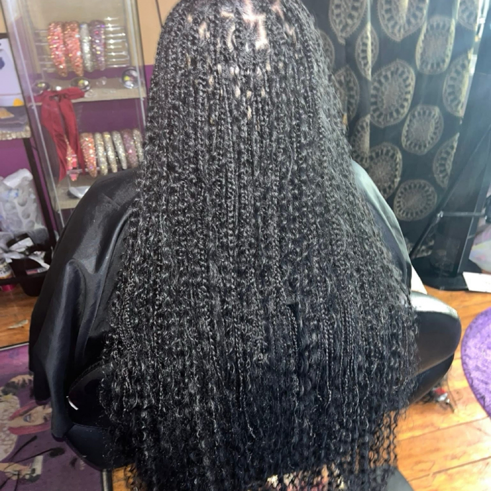 Boho Knotkess/ Boho Twist at Kay’s Touch of Klass Hair & Beauty Studio in Converse, TX