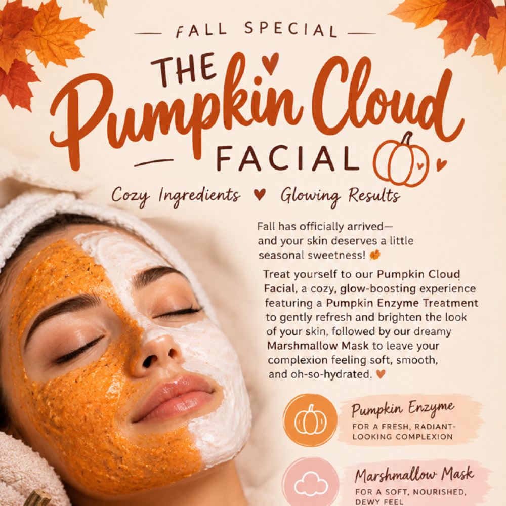 Pumpkin Cloud Facial at HappySkin By Sarah B in Punta Gorda, FL