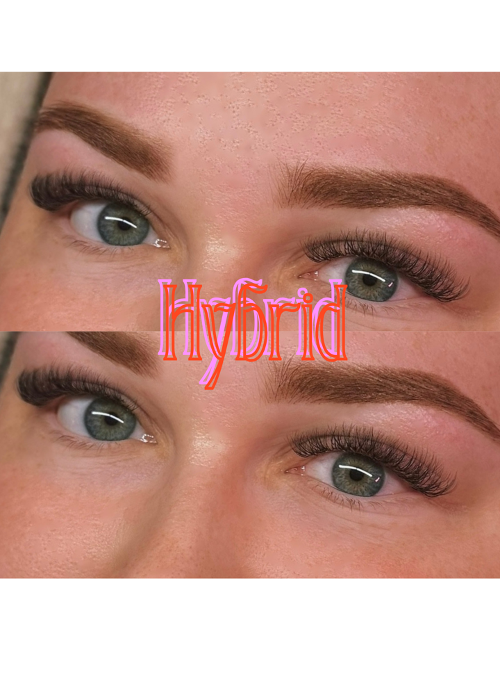 Lash Extensions - Hybrid